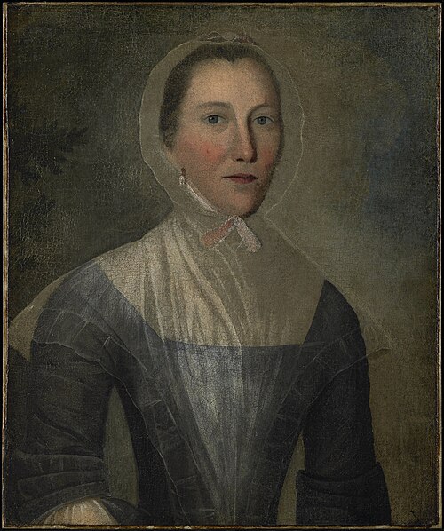 Portrait of Mary Croswell (1730-1830?), 1763, Joseph Badger