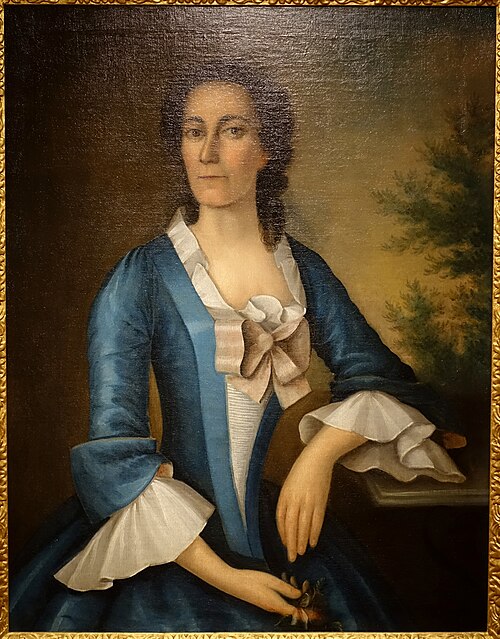 Portrait of Mrs. Thomas Shippard, 1758, Joseph Badger