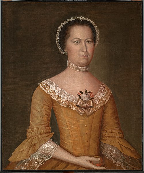 Sarah Badger Noyes (1747-1788), 1762, Joseph Badger