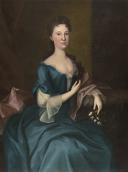 A Lady of the Russell Family, 1759, Joseph Blackburn