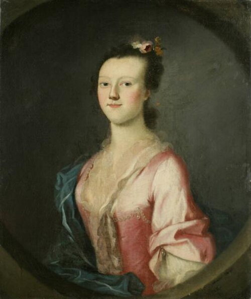 Elizabeth Naden (ca. 1739–1808), 1756, Joseph Blackburn