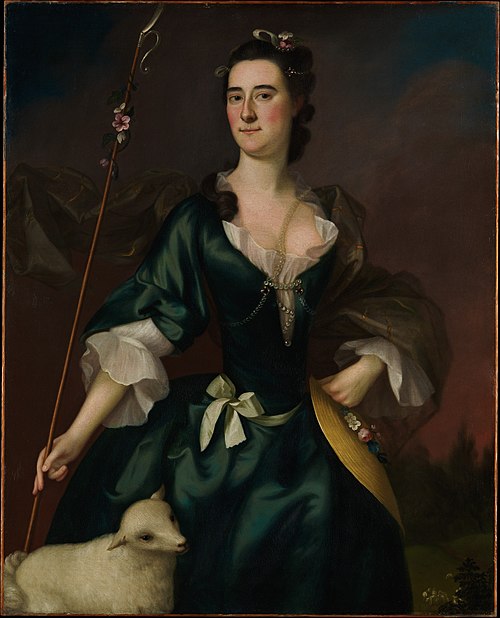 Mary Sylvester, 1754, Joseph Blackburn