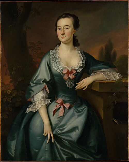 Mrs. David Chesebrough, 1754, Joseph Blackburn