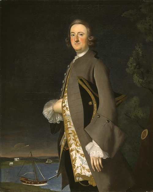Portrait of Captain John Pigott, 1750, Joseph Blackburn