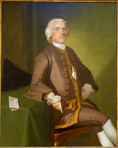 Timothy Fitch by Joseph Blackburn, 1768, Joseph Blackburn