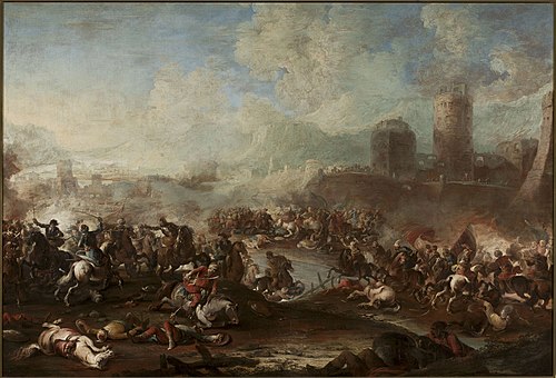 Battle of Christians against the Turks, , Joseph François Parrocel