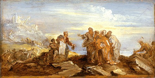 Scene from Ancient History, 1685, Joseph François Parrocel