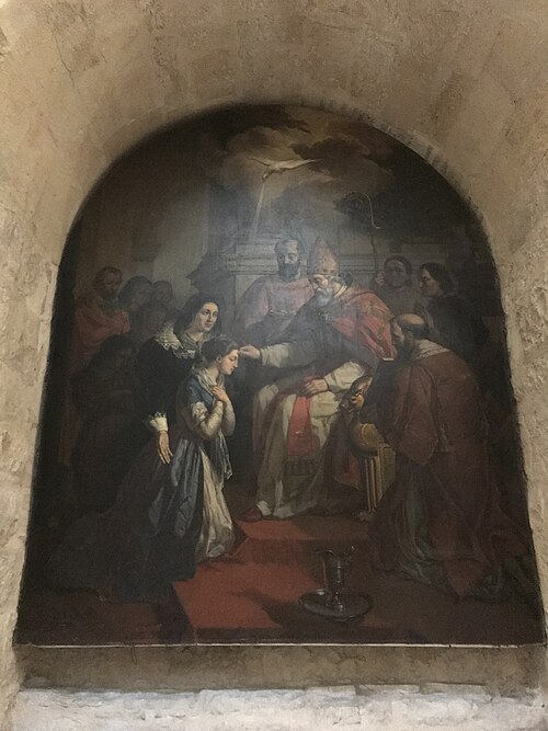 La Confirmation, 1847, Joseph Marc Gibert