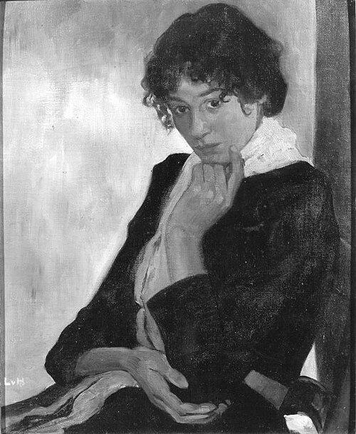 Mädchenbildnis, 1897, Ludwig von Hofmann
