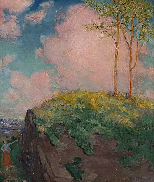 Die rosa Wolke, 1903, Ludwig von Hofmann