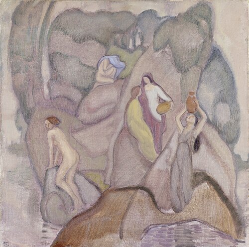 Die Insel, 1914, Ludwig von Hofmann