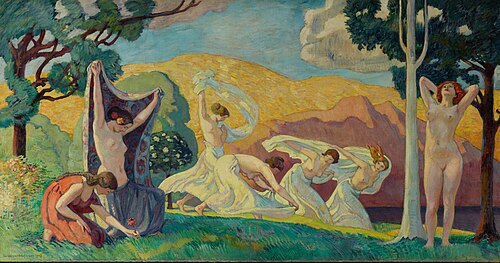 Frühlingsreigen, 1909, Ludwig von Hofmann