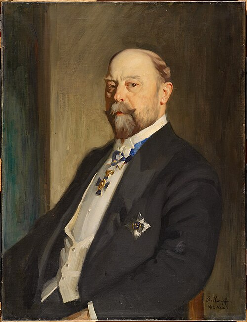 Portrait of Hugo Reisinger, 1910, Arthur Kampf