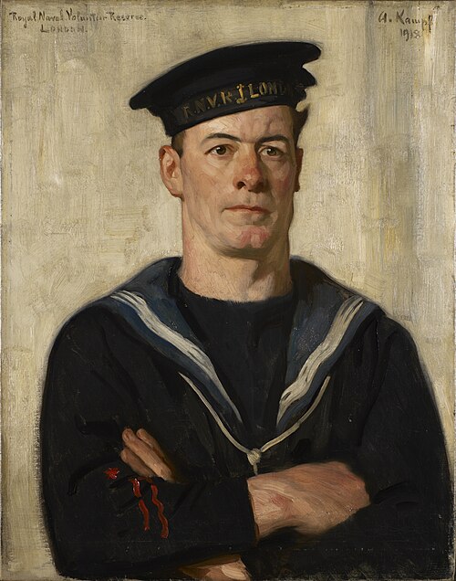 Cecil Arthur Tooke (1884–1966), Seaman, Royal Naval Volunteer Reserve, 1918, Arthur Kampf