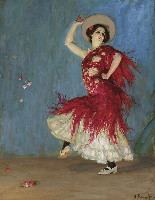 Spanische Tänzerin, , Arthur Kampf