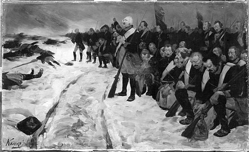 Der Choral von Leuthen, 1887, Arthur Kampf