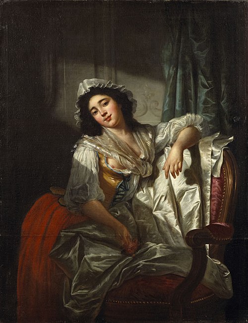 Portrait de Madame Sermet, 1788, Joseph Roques