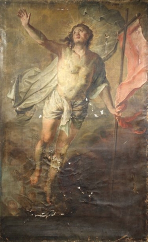 La Résurrection du Christ, 1750, Joseph Wamps