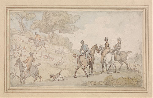 Drawing Cover, , Thomas Rowlandson