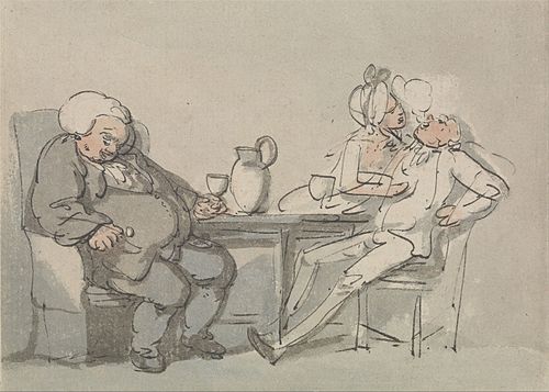 The Doctor Overcame, , Thomas Rowlandson
