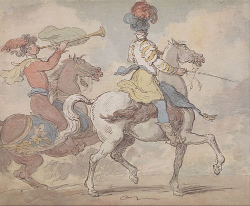 The Heralds, , Thomas Rowlandson