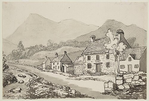 Bethgellert Inn, 1797, Thomas Rowlandson