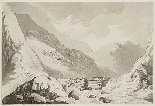 Near Bethgelert, 1797, Thomas Rowlandson