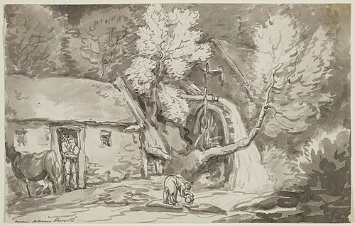 Near Aberistwith, 1797, Thomas Rowlandson