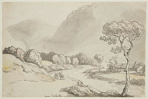 Near Dolgellau, 1797, Thomas Rowlandson