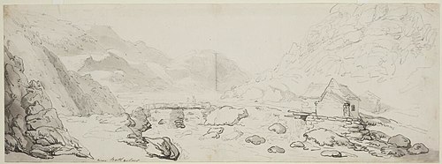 Near Bethgelart, 1797, Thomas Rowlandson