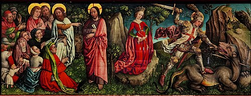 Retable du Tempelhof de Bergheim, 1445, Jost Haller