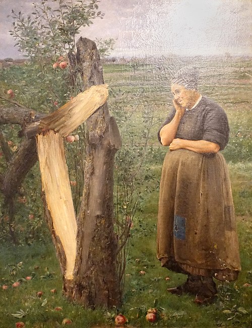 Cloven Apple Tree, 1883, José Júlio de Sousa Pinto