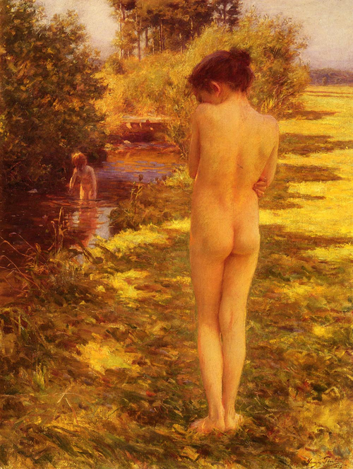 La baignade, , José Júlio de Sousa Pinto