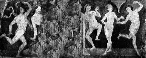Naked dancers, 1465, Antonio del Pollaiuolo