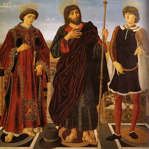 Cardinal of Portugal's Altarpiece, 1467, Antonio del Pollaiuolo
