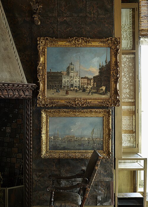 The Torre dell' Orologio, Venice, , Francesco Guardi
