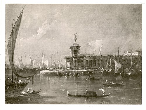 view of Venice, 1737, Francesco Guardi
