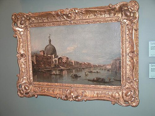 Vue de San Simeone Piccolo à Venise, 1750, Francesco Guardi