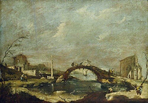 Capriccio Landscape, , Francesco Guardi