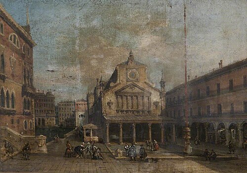 Church of San Giacometto, Venice, , Francesco Guardi