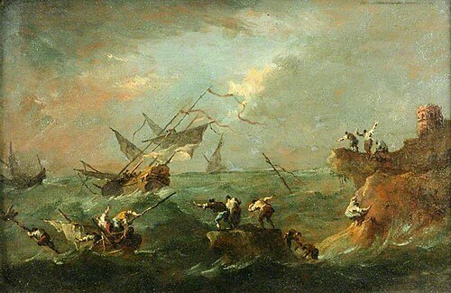 Storm at Sea, , Francesco Guardi