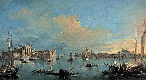 San Giorgio Maggiore, Venice, , Francesco Guardi
