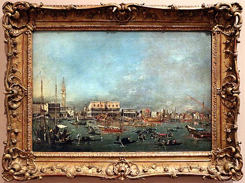 Abfahrt des Bucentaur, 1765, Francesco Guardi