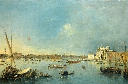 The Bacino di San Marco, 1780-1785, 1782, Francesco Guardi