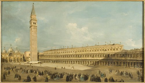 Place Saint-Marc à Venise, , Francesco Guardi