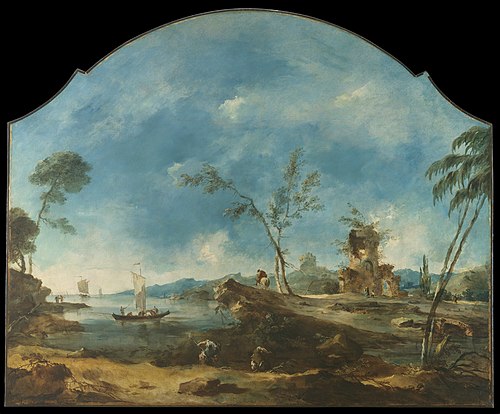 Fantastic Landscape, 1765, Francesco Guardi