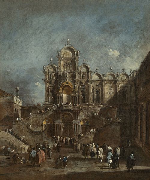 Temporary Tribune in the Campo San Zanipolo, Venice, , Francesco Guardi