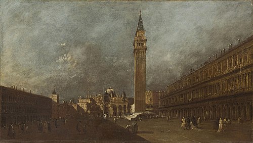 Place Saint-Marc, , Francesco Guardi