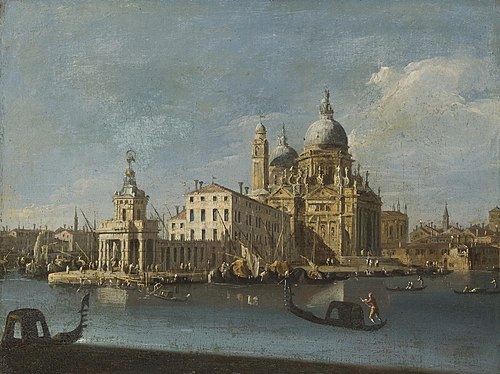 Santa Maria della Salute and the Dogana, , Francesco Guardi