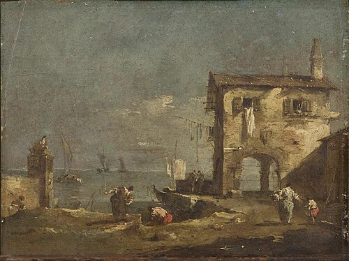 Venetian View, , Francesco Guardi